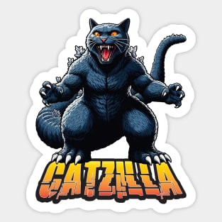 Catzilla S01 D77 Sticker
